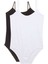 2 Adet Ip Askılı Kadın Çıtçıtlı Body Siyah ve Beyaz 1