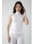 Vivaldi Kadın Beyaz Sıfır Kol Balıkçı Body 350 4