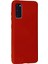 Ieg Samsung Galaxy S20 Kılıf Nano Içi Kadife Silikon - Kırmızı 3