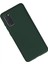 Ieg Samsung Galaxy S20 Kılıf Nano Içi Kadife Silikon - Koyu Yeşil 2