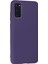 Ieg Samsung Galaxy S20 Kılıf Nano Içi Kadife Silikon - Mor 3