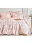 Andressa Çift Kişilik Ranforce Nevresim Seti- Blush 1