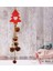 Yılbaşı Dekoru Naturel Sarkıt Süs Ağaç ve Kapı Süsü Çam Ağacı 1