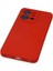 Ieg Vivo Y35 Kılıf Nano Içi Kadife Silikon - Kırmızı 5