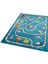Dream 19 Blue Grey Canlı Renkleri ve Hav Toz Vermez Yapısı ile Çocuk ve Bebek Odası Halısı 3