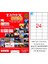 Tanex Laser Etiket 100 Yp 64X33 Laser-Copy-Inkjet TW-2533 2