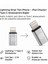 Lightning – Type-C Dönüştürücü Adaptör | iPhone Uyumlu Hızlı Şarj & Veri Aktarım Adaptörü 2