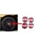 Fiat Jant Göbeği 58/55 55 mm Yuva 4lü Set (YUVA İÇ ÇAPI 5.5 SANTİMSE UYUMLUDUR) 1