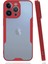 iPhone 14 Pro Kılıf Platin Silikon - Kırmızı 1