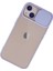 Ieg iPhone 13 Kılıf Palm Buzlu Kamera Sürgülü Silikon - Lila 3