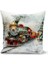 Yılbaşı Serisi Çift Tarafı Dijital Baskılı Kırlent Kılıfı (Christmas Noel Cushion Cover) 1