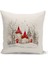 Yılbaşı Serisi Çift Tarafı Dijital Baskılı Kırlent Kılıfı (Christmas Noel Cushion Cover) 1