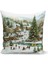 Yılbaşı Serisi Çift Tarafı Dijital Baskılı Kırlent Kılıfı (Christmas Noel Cushion Cover) 1