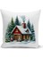 Yılbaşı Serisi Çift Tarafı Dijital Baskılı Kırlent Kılıfı (Christmas Noel Cushion Cover) 1