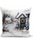 Yılbaşı Serisi Çift Tarafı Dijital Baskılı Kırlent Kılıfı (Christmas Noel Cushion Cover) 1