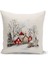 Yılbaşı Serisi Çift Tarafı Dijital Baskılı Kırlent Kılıfı (Christmas Noel Cushion Cover) 1