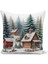 Yılbaşı Serisi Çift Tarafı Dijital Baskılı Kırlent Kılıfı (Christmas Noel Cushion Cover) 1