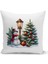 Yılbaşı Serisi Çift Tarafı Dijital Baskılı Kırlent Kılıfı (Christmas Noel Cushion Cover) 1