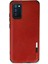 Ieg Samsung Galaxy A03S Kılıf Loop Deri Silikon - Kırmızı 1