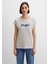 Mavi Logo Baskılı Gri Tişört 166422-25702 17