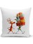 Yılbaşı Serisi Çift Tarafı Dijital Baskılı Kırlent Kılıfı (Christmas Noel Cushion Cover) 1