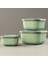 3 Parça Saklama Kabı Set ( 600-1100-1800 ml ) 2
