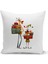 Yılbaşı Serisi Çift Tarafı Dijital Baskılı Kırlent Kılıfı (Christmas Noel Cushion Cover) 1