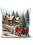 Yılbaşı Serisi Çift Tarafı Dijital Baskılı Kırlent Kılıfı (Christmas Noel Cushion Cover) 1