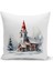 Yılbaşı Serisi Çift Tarafı Dijital Baskılı Kırlent Kılıfı (Christmas Noel Cushion Cover) 1