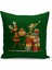 Yılbaşı Serisi Çift Tarafı Dijital Baskılı Kırlent Kılıfı (Christmas Noel Cushion Cover) 1