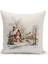 Yılbaşı Serisi Çift Tarafı Dijital Baskılı Kırlent Kılıfı (Christmas Noel Cushion Cover) 1