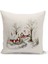 Yılbaşı Serisi Çift Tarafı Dijital Baskılı Kırlent Kılıfı (Christmas Noel Cushion Cover) 1