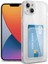 Ieg iPhone 13 Kılıf Kart Şeffaf Silikon - Şeffaf 1