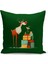Yılbaşı Serisi Çift Tarafı Dijital Baskılı Kırlent Kılıfı (Christmas Noel Cushion Cover) 1