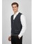 Erkek Düğmeli Yelek Cepli Çelik Örgü Klasik Kalıp BGL-ST04835 2