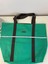 Pamuk Gabardin Kumaş Totebag Çanta-Yeşil Düz 5
