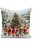 Yılbaşı Serisi Çift Tarafı Dijital Baskılı Kırlent Kılıfı (Christmas Noel Cushion Cover) 1