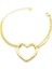 Zincir Kalp Bileklik - Altın 1