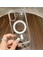 iPhone 17 Pro Max Şeffaf Magsafe Kılıf (Arkası Sararmaz Yanlardan Sararır) 3