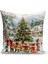 Yılbaşı Serisi Çift Tarafı Dijital Baskılı Kırlent Kılıfı (Christmas Noel Cushion Cover) 1