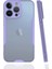 Ieg iPhone 13 Pro Max Kılıf Platin Silikon - Lila 1