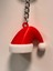 Mini Noel Şapkası Anahtarlık 1