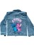 Stitch Baskılı Kız Çocuk Kot Ceket Stich 5