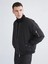 Lcw Eco Siyah Rahat Kalıp Kolej Yaka Erkek Bomber Mont 1