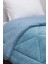 Home Bambu Premium Mavi Renk %100 Pamuk Kumaş Silikon Dolgulu Yorgan 155X215 cm 3