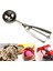 5 Adet Renkli Silikon Spatula 21 cm + Karpuz Dondurma Kaşığı Seti - 2li Set Q9C0K0 4