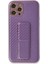 Ieg iPhone 12 Pro Kılıf Coco Karbon Standlı Kapak - Mor 1