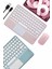 Profesyonel Wifi Q Klavye Bluetooth Klavye Touchpad 10.8 Inç 3
