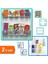 12 Adet Mini Buzdolabı Içi Düzenleyici + 8 Cepli Askılı File Mutfak Banyo Organizer - 2li Set E6Y8E3 1