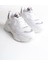 Flexstep Ortopedik Tabanlı Triko Spor Ayakkabı Beyaz Gümüş 6